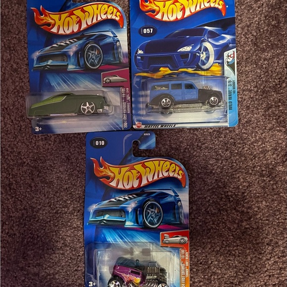 Hot Wheels Other - Lot of 3 Diecast Hot Wheels Cars!   New!